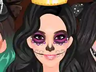 Joc Kardashians Spooky Makeup on-line