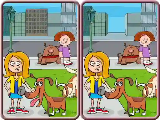 Joc Spot The Differences City on-line