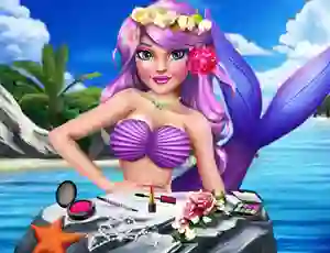 Joc Princess Mermaid Makeup Style on-line