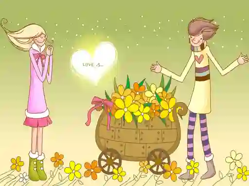 Joc Love Couple Slide on-line