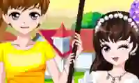 Joc Romantic Spring Couple on-line