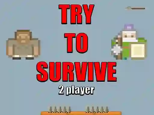 Joc Try to survive 2 player on-line