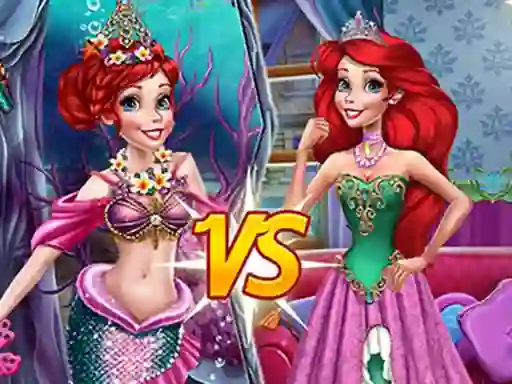Joc Mermaid vs Princess on-line