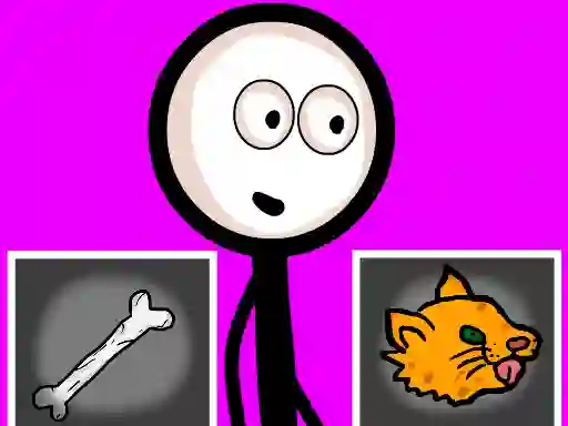 Joc Stickman Choosing actions on-line