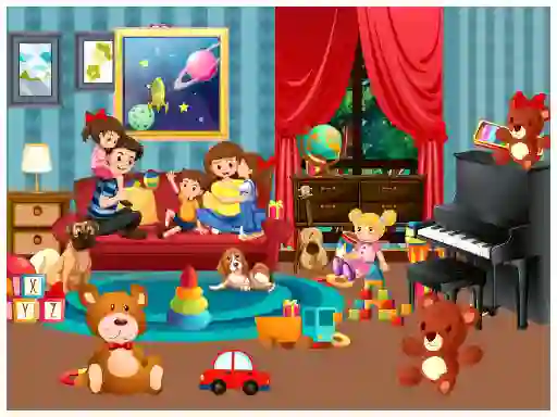 Joc Hidden Toys on-line