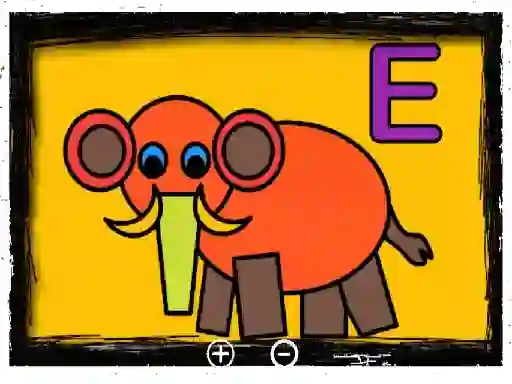 Joc Easy Kids Coloring Letters on-line