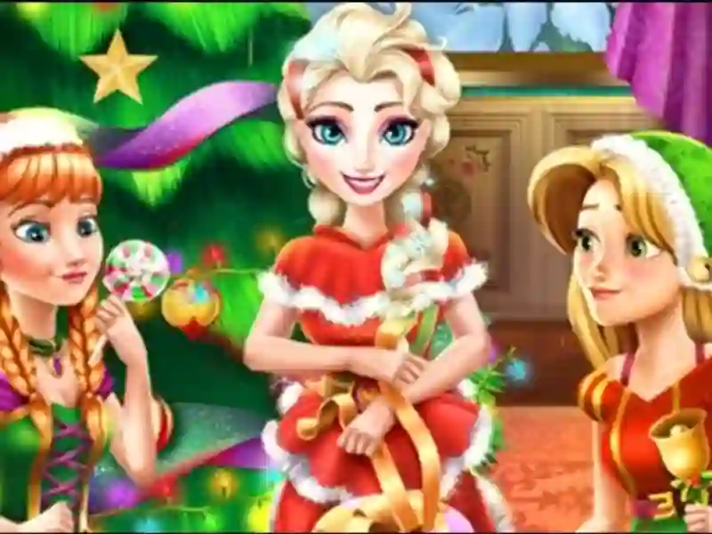 Joc Disney Princess Christmas Party on-line