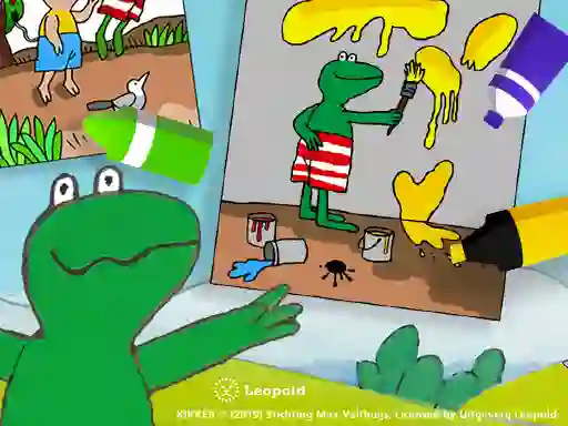 Joc Coloring Kikker on-line