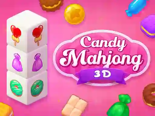 Joc Candy Mahjong 3D on-line