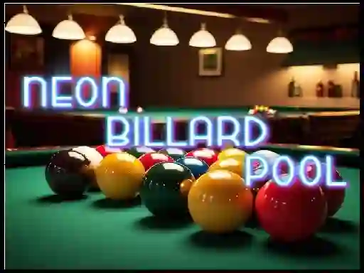 Joc Neon Billard Pool on-line