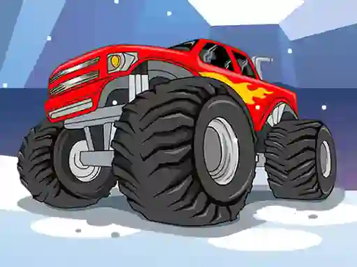 Joc Monster Truck Wheels Winter on-line