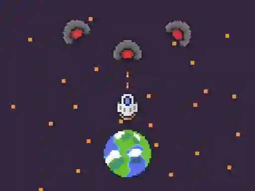 Joc Pixel Protect Your Planet on-line
