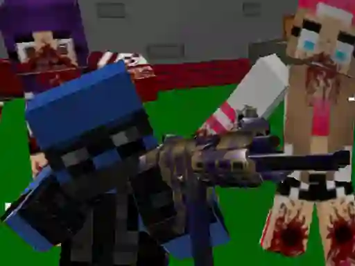 Joc Blocky Combat Special Forces: Zombie Apocalypse on-line