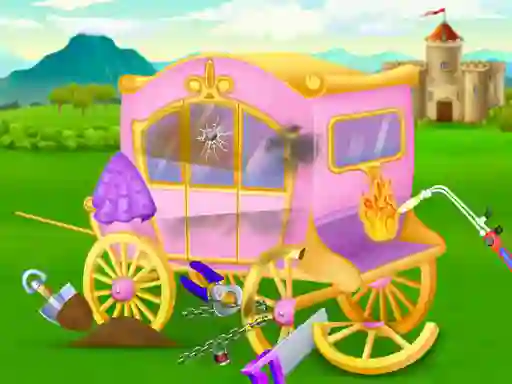 Joc Princess Castle Cleaning on-line
