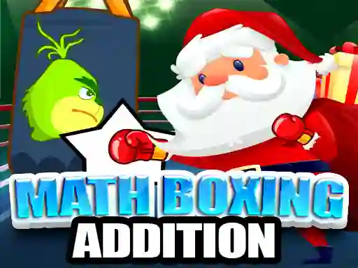Joc Math Boxing Christmas Addition on-line