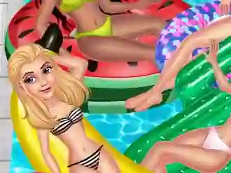 Joc Princess Pool Party Floats on-line