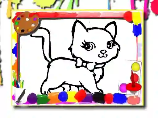 Joc Sweet Cats Coloring on-line