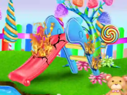 Joc Candy Garden Cleaning on-line