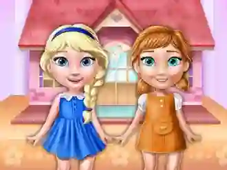 Joc Ellie And Annie Doll House on-line