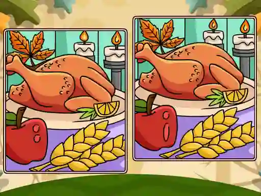 Joc Thanksgiving Spot The Differences on-line