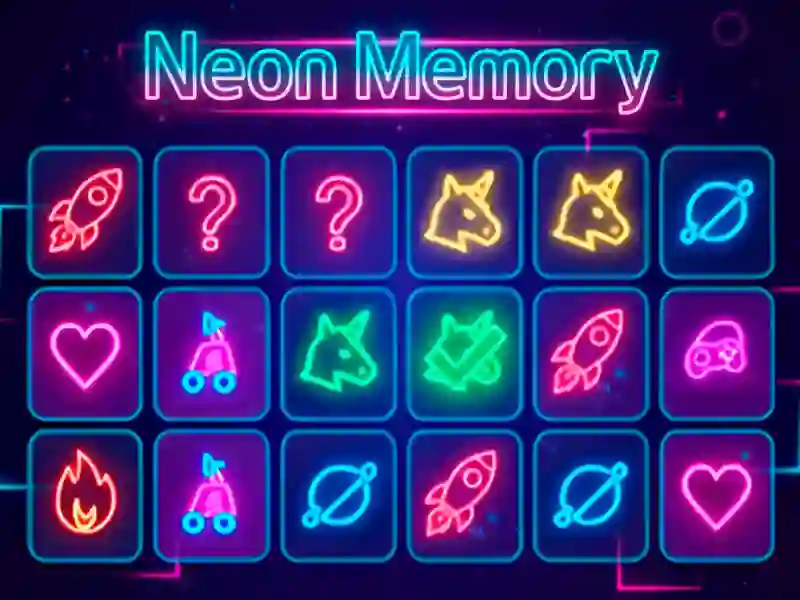 Joc Neon Memory on-line