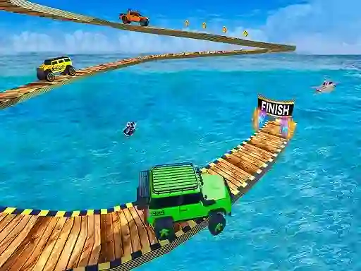 Joc Impossible Tracks Jeep Stunts Driving on-line