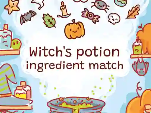 Joc Potion Ingredient Match on-line