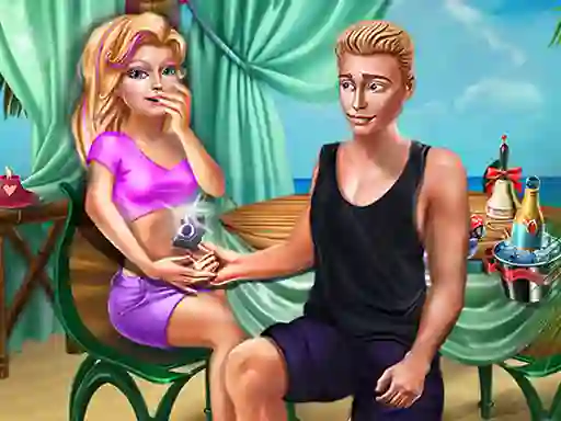 Joc Ellie Beach Proposal on-line