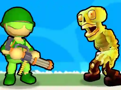 Joc Destruction of Stickman Zombie on-line