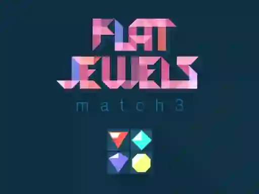 Joc Flat jewels match 3 on-line
