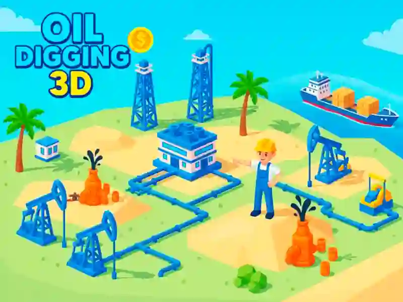 Joc Oil Digging 3D on-line