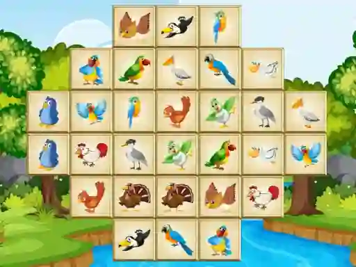 Joc Birds Mahjong Deluxe on-line