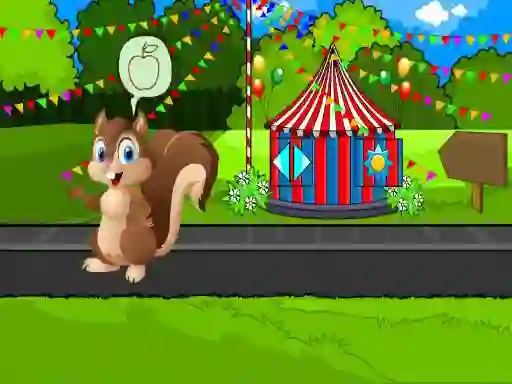 Joc Feed the squirrel on-line
