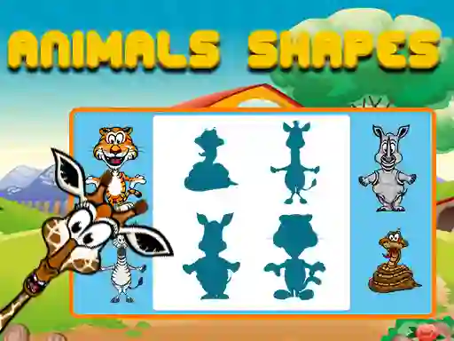 Joc Animals Shapes on-line