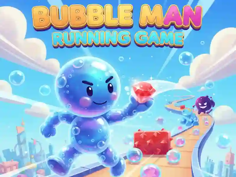 Joc Bubble Man Running Game on-line