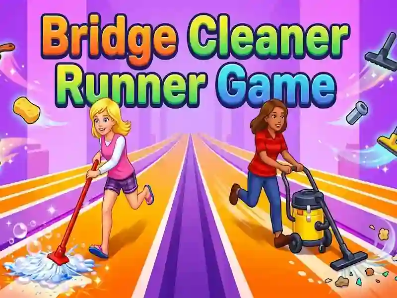 Joc Bridge Cleaner Runner Game on-line