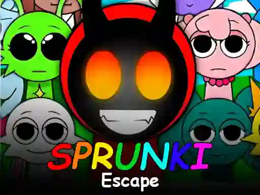 Joc Sprunki 3D Escape on-line