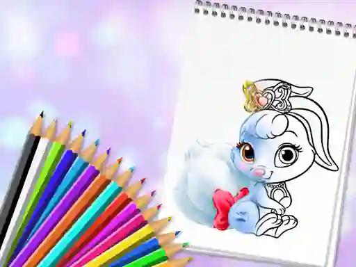 Joc Cute Animals Coloring Book on-line