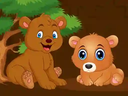 Joc Baby Bear Jigsaw on-line