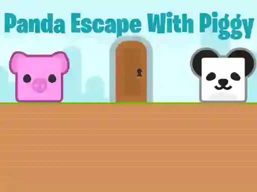 Joc Panda Escape With Piggy on-line
