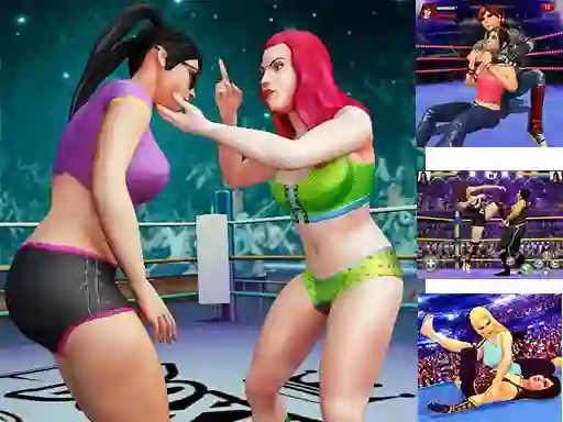 Joc Women Wrestling Fight Revolution Fighting on-line