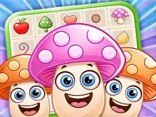 Joc Mushroom Fever Match 3 on-line