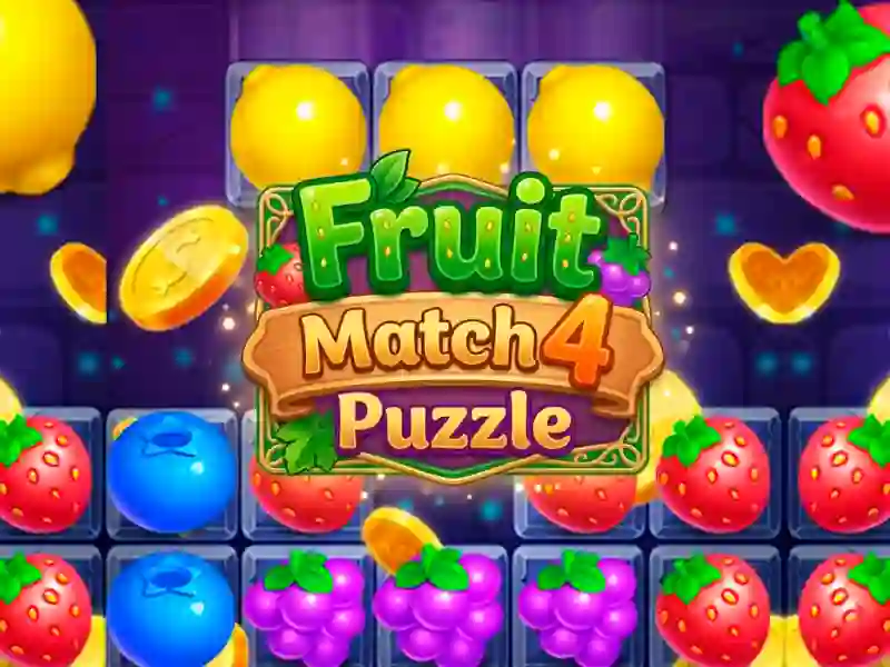 Joc Fruit Match4 Puzzle on-line