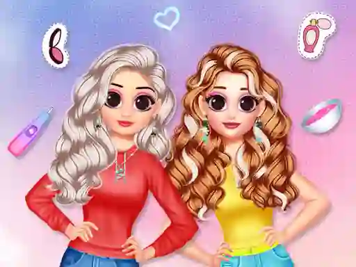 Joc Besties Makeover Salon on-line