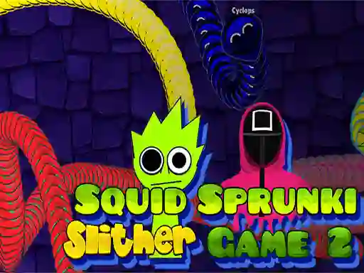 Joc Squid Sprunki Slither Game 2 on-line