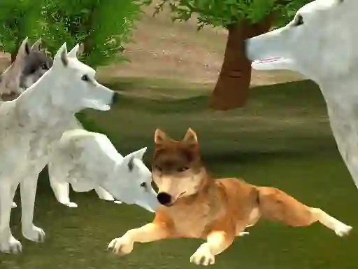 Joc Wild Wolves Hunger Attack on-line