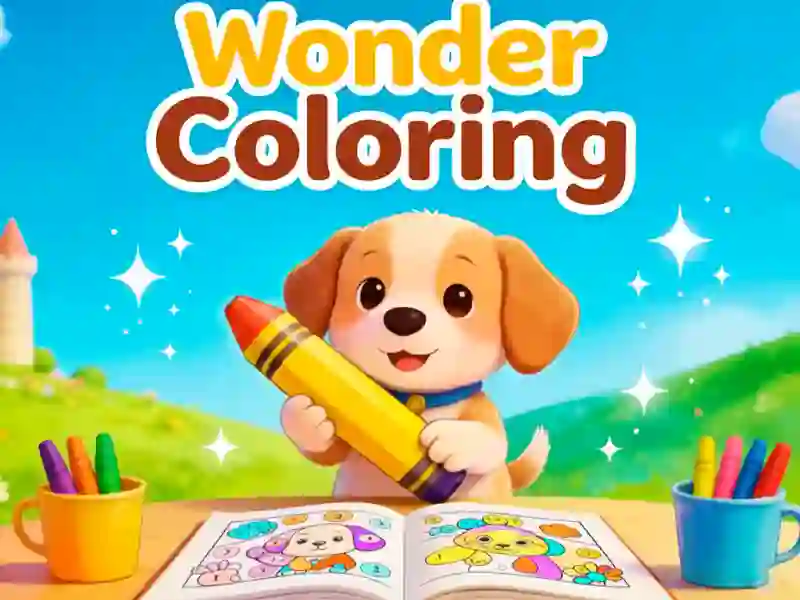 Joc Wonder Coloring on-line