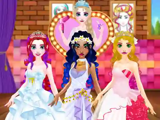 Joc Wedding Hairdresser For Princesses on-line
