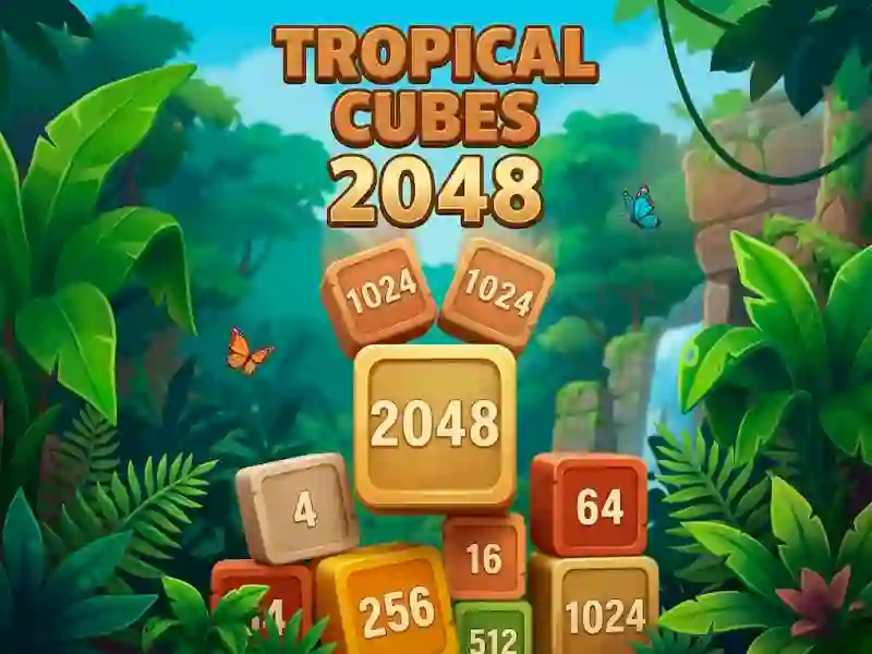 Joc Tropical Cubes 2048 on-line