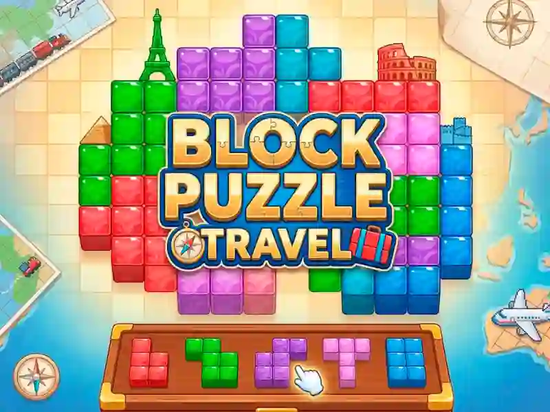 Joc Block Puzzle Travel on-line